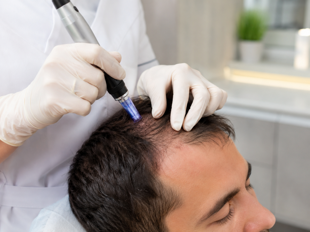 microneedling haaruitval
